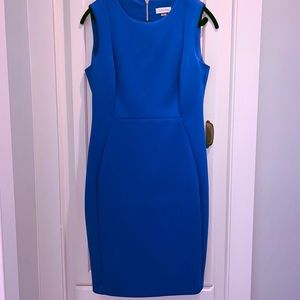 Calvin Klein scuba crêpe sheath dress 12